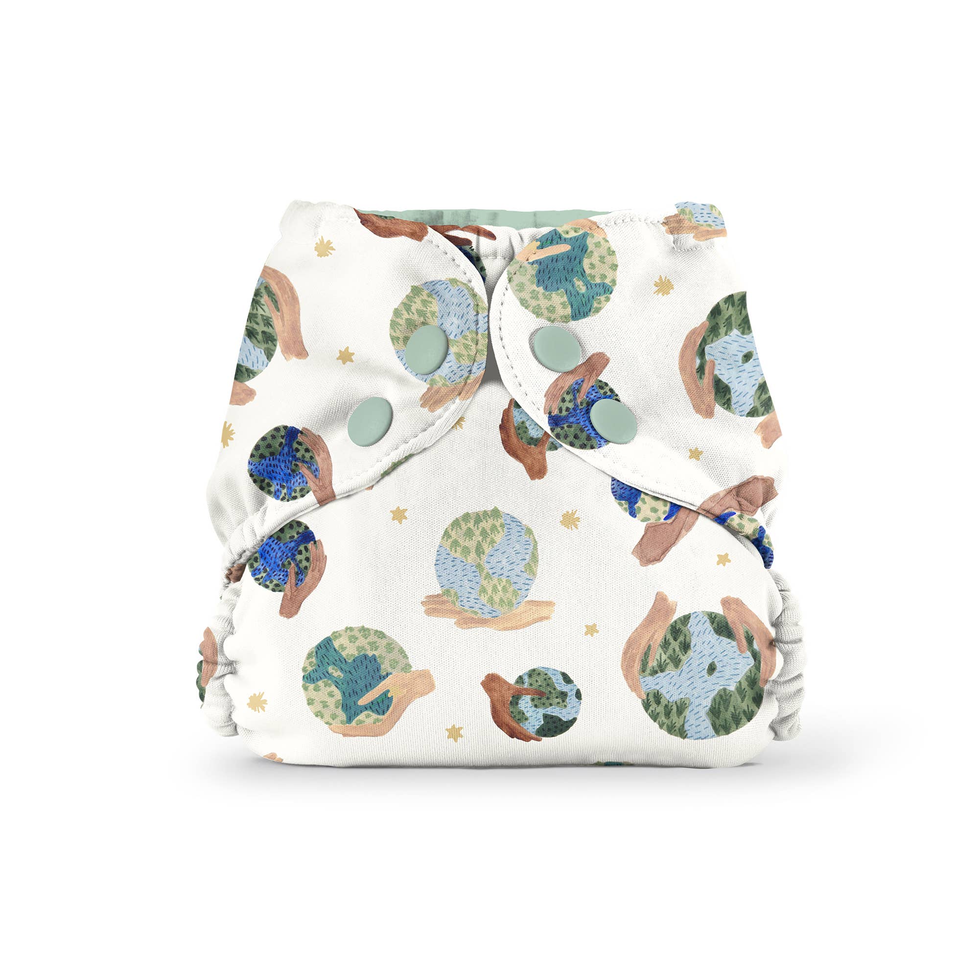 Outer (+ Swim Diaper): SBM Botanic Garden / Size 2 (18-35 lbs) - - MamaMilla
