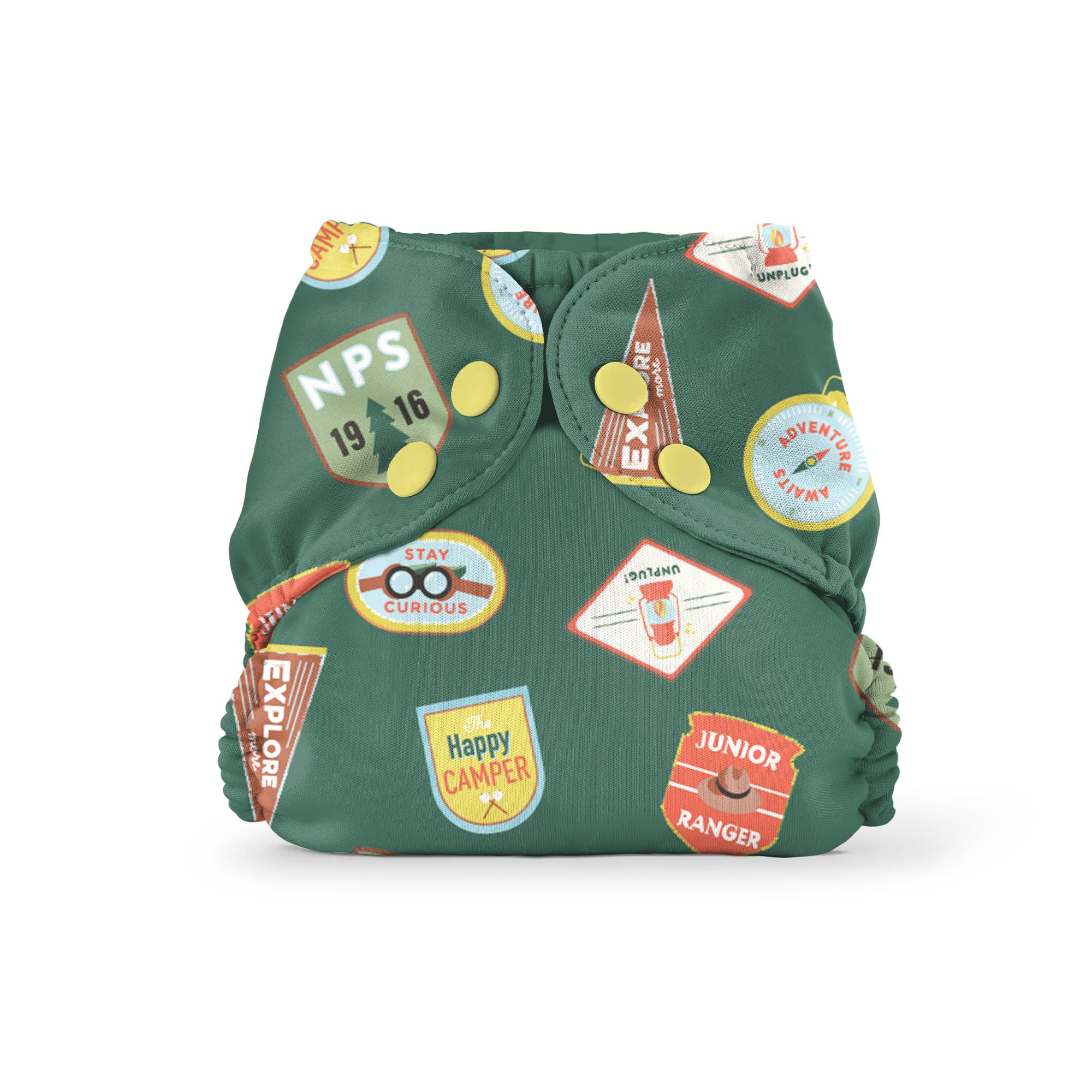 Outer (+ Swim Diaper): SBM Botanic Garden / Size 2 (18-35 lbs) - - MamaMilla
