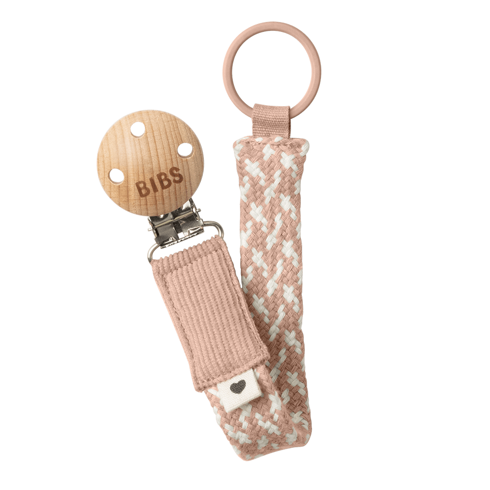 BIBS Dummy cord Blush/Ivory - MamaMilla