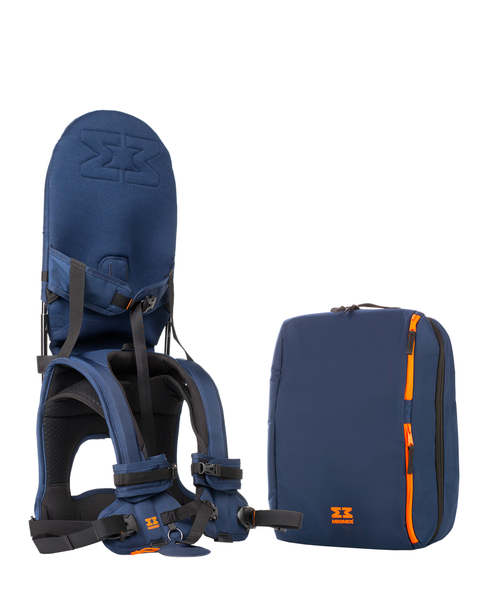 MiniMeis Rugzak voor G4 - Blauw - Luiertas - MamaMilla