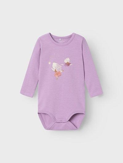 Name it body met tule detail - Ryra - Ballerina Mouse - Lavender Mist - Body - MamaMilla