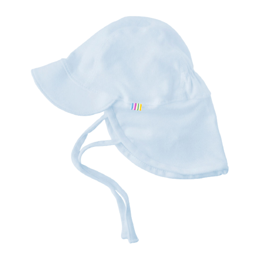 Joha zonnehoed met nekkap - Blauw - Zonnehoed - MamaMilla