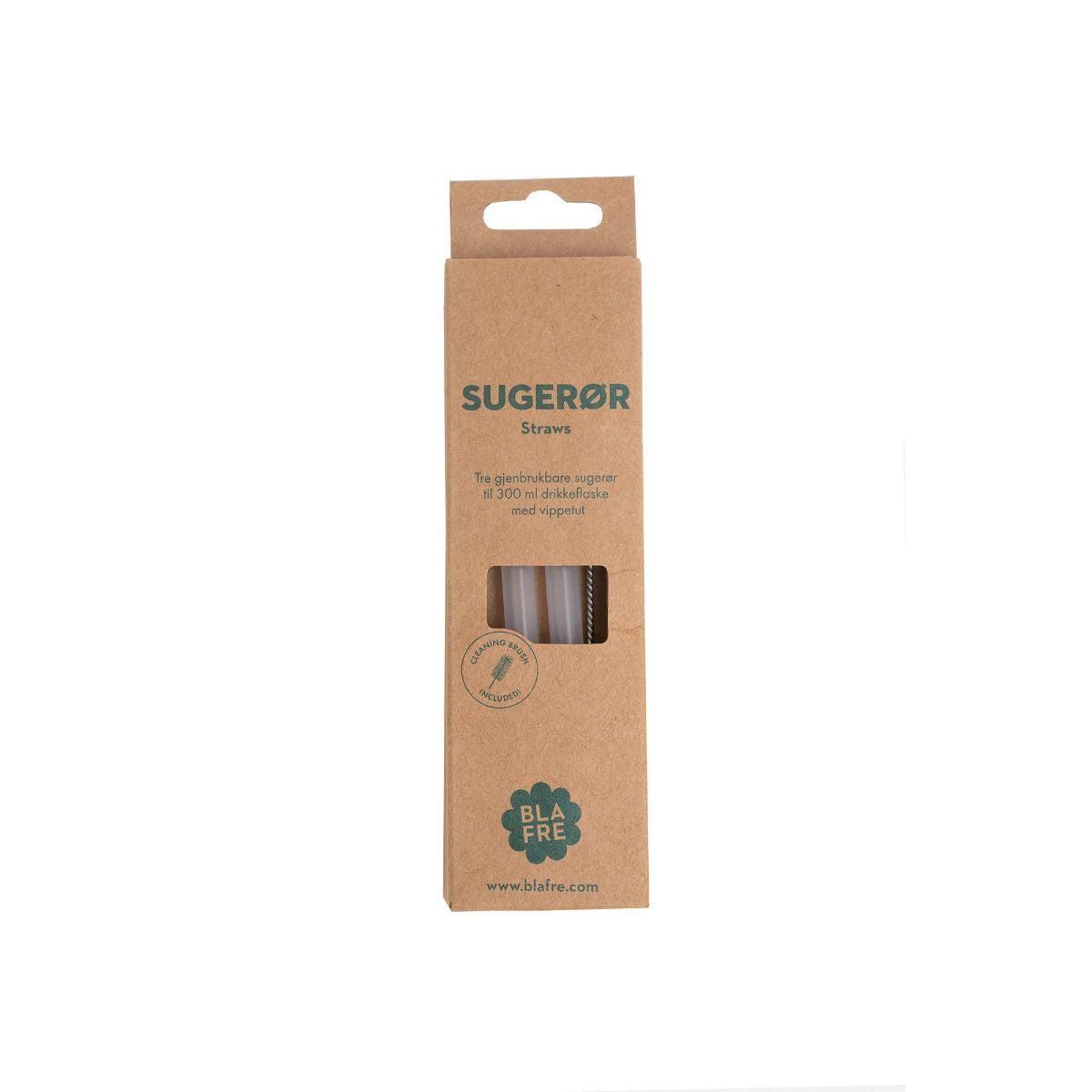 BLAFRE sugerør til 300 ml stålflaske - Sugerør - MamaMilla
