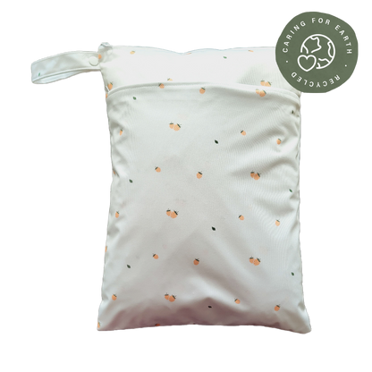 The Swedish Forest | Wetbag medium: Humleblomster grön - - MamaMilla