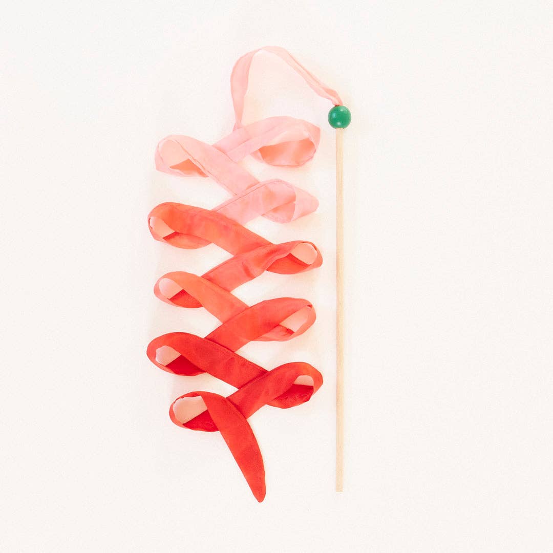 Sarahs Silk Streamer - Strawberry - - MamaMilla