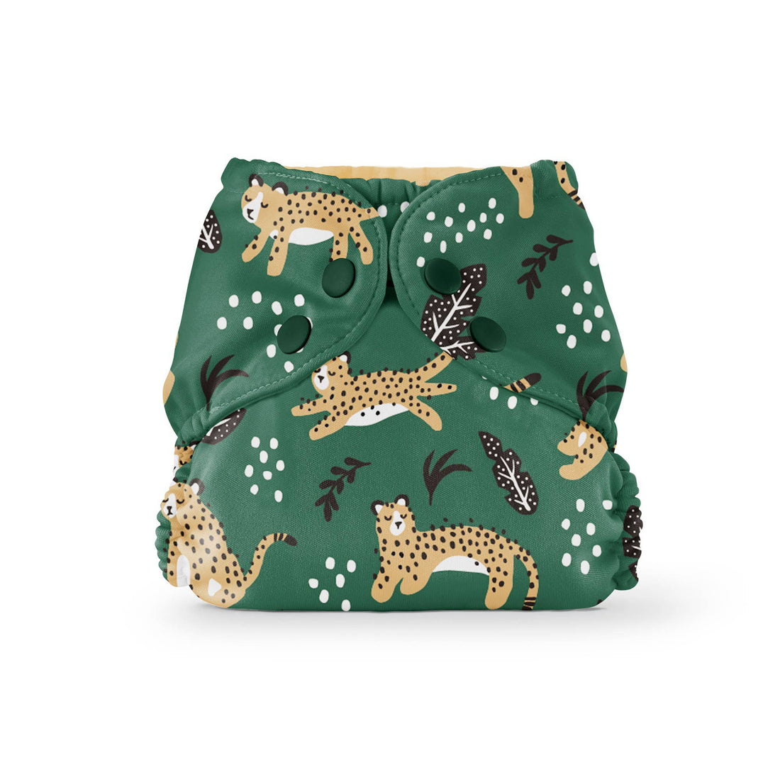 Outer (+ Swim Diaper): Winter Water Factory Wild Cats / Size 2 (18-35 lbs) - - MamaMilla