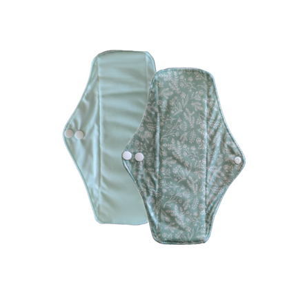 Cloth pads day 2-pack: Kungsmynta - - MamaMilla