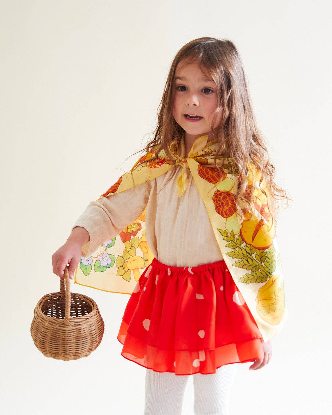Sarahs Silk Mushroom Print Seek &amp; Find - Natural Waldorf Toy - - MamaMilla