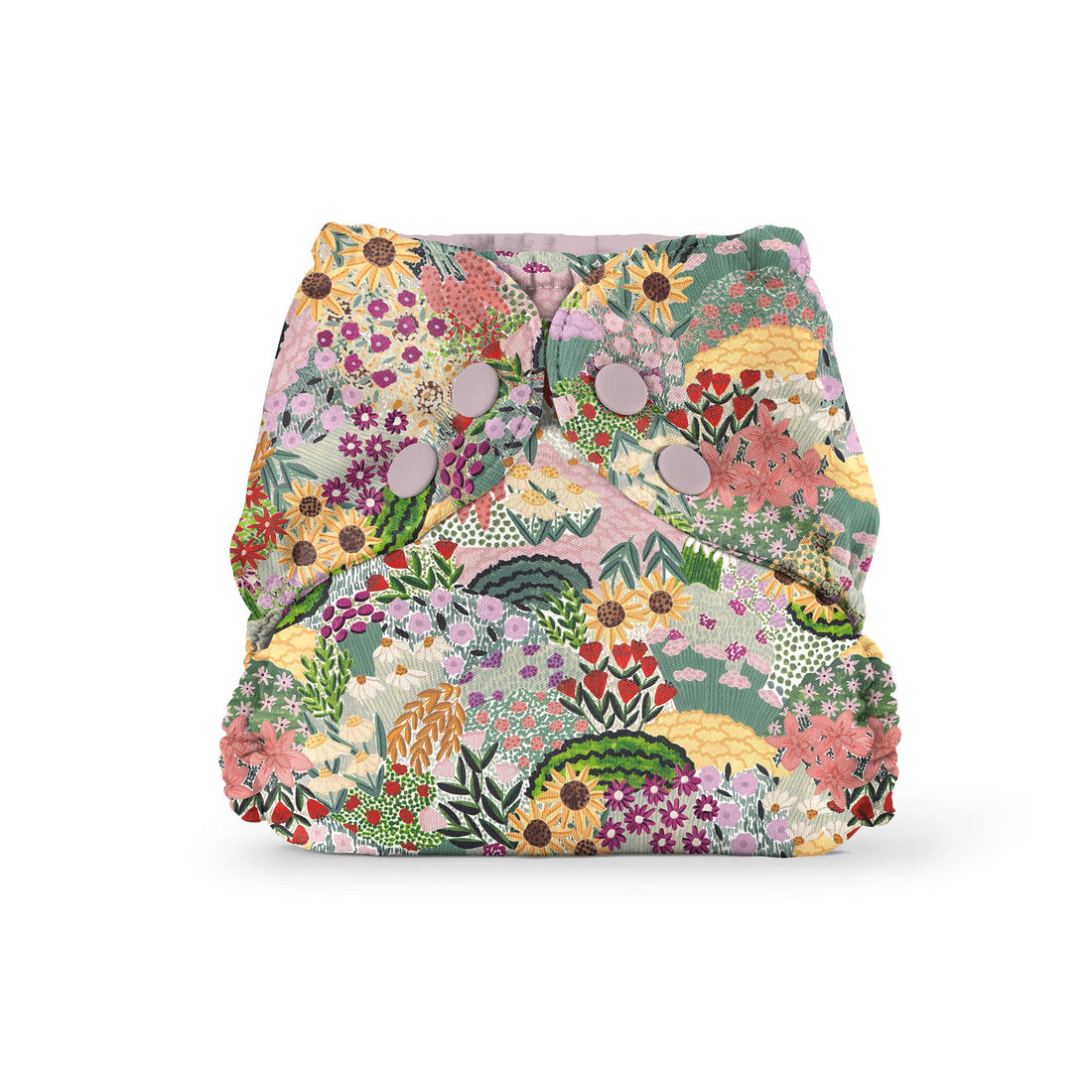 Outer (+ Swim Diaper): SBM Botanic Garden / Size 2 (18-35 lbs) - - MamaMilla