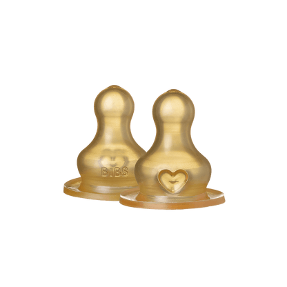 BIBS 2-pack antikolik flaskesut – Slow Flow - MamaMilla