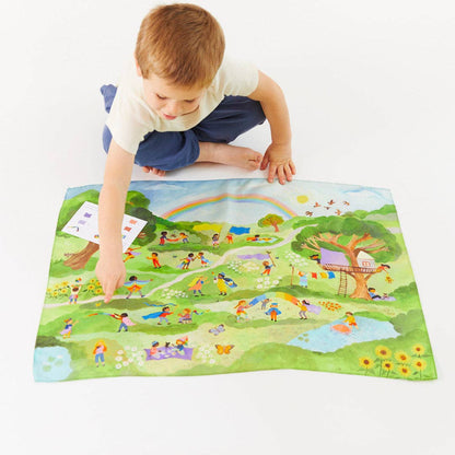 Sarahs Silk 30 Ways to Play Seek &amp; Find Activity Playsilk - - MamaMilla