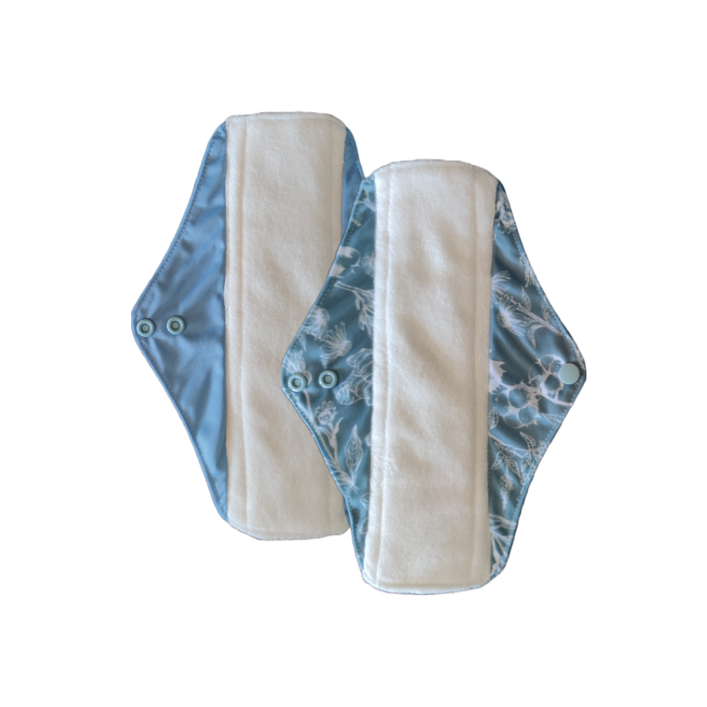 Cloth pads day 2-pack: Kungsmynta - - MamaMilla