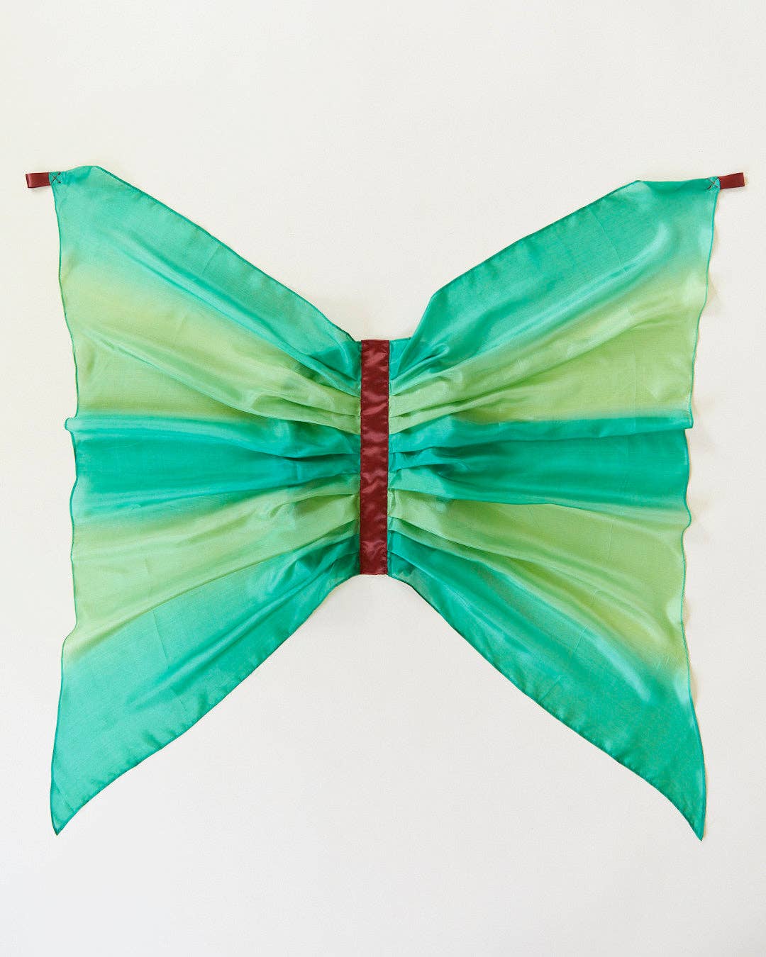 Sarahs Silk Forest Green Wings - 100% natural silk butterfly wings - - MamaMilla