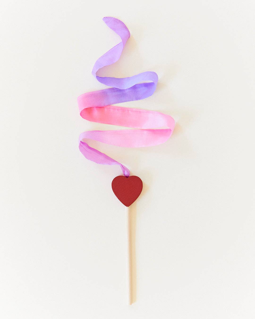 Sarahs Silk Mini Blossom Streamers - Silk &amp; Wood Wand - - MamaMilla