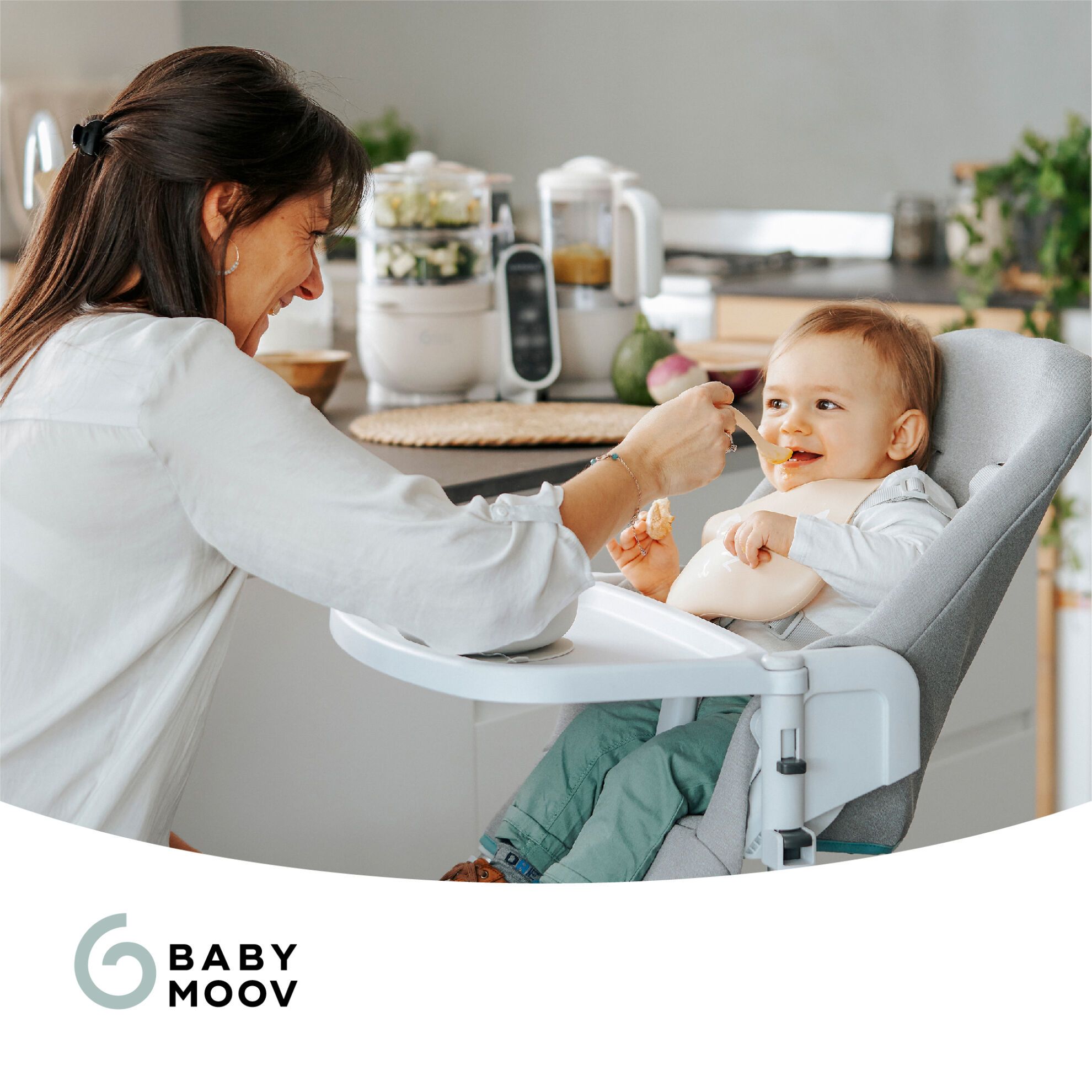 Babymoov Madmaskine - Nutribaby Plus - Mineral Beige - Madmaskine - MamaMilla