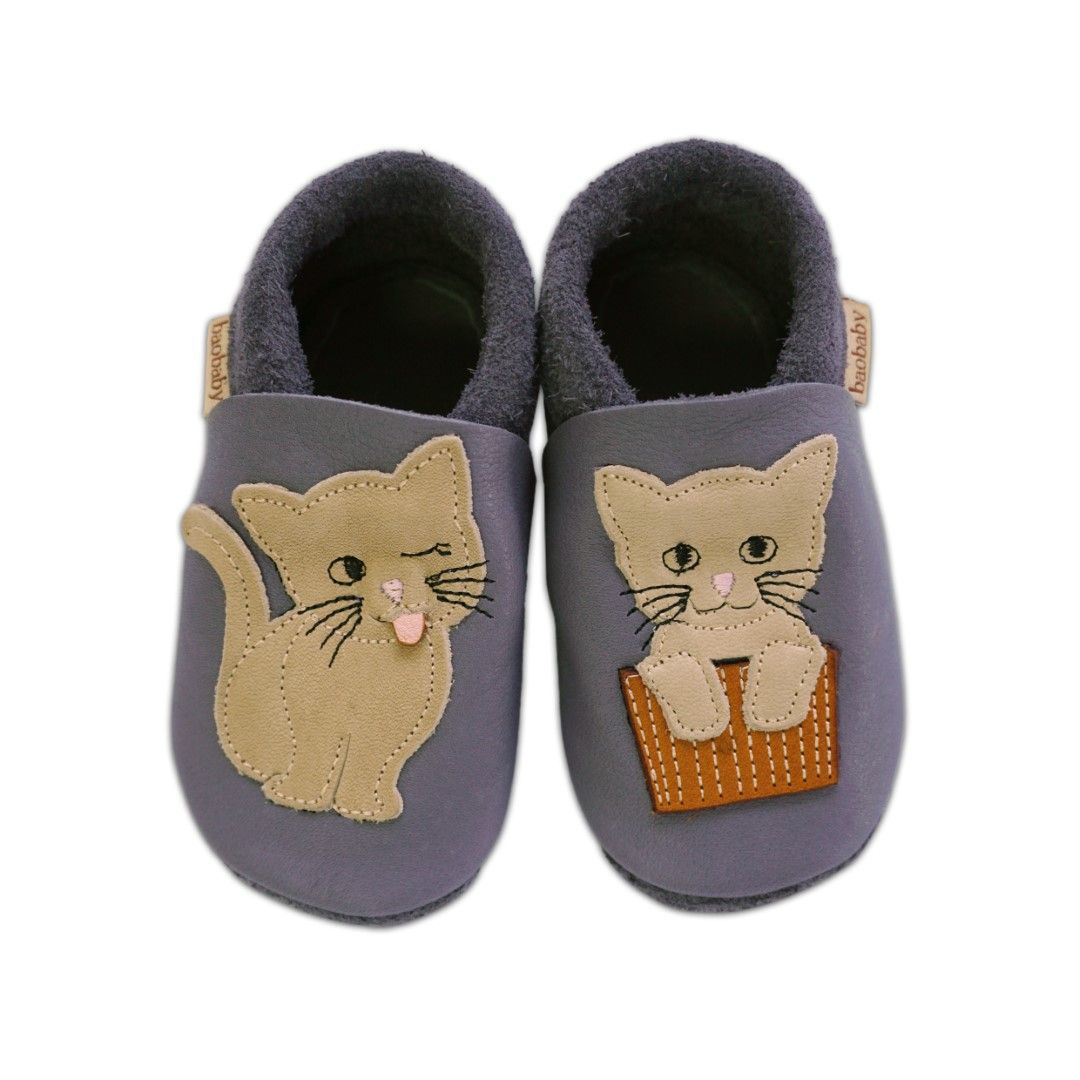 Baobaby Klassisk Babysko - Cat&