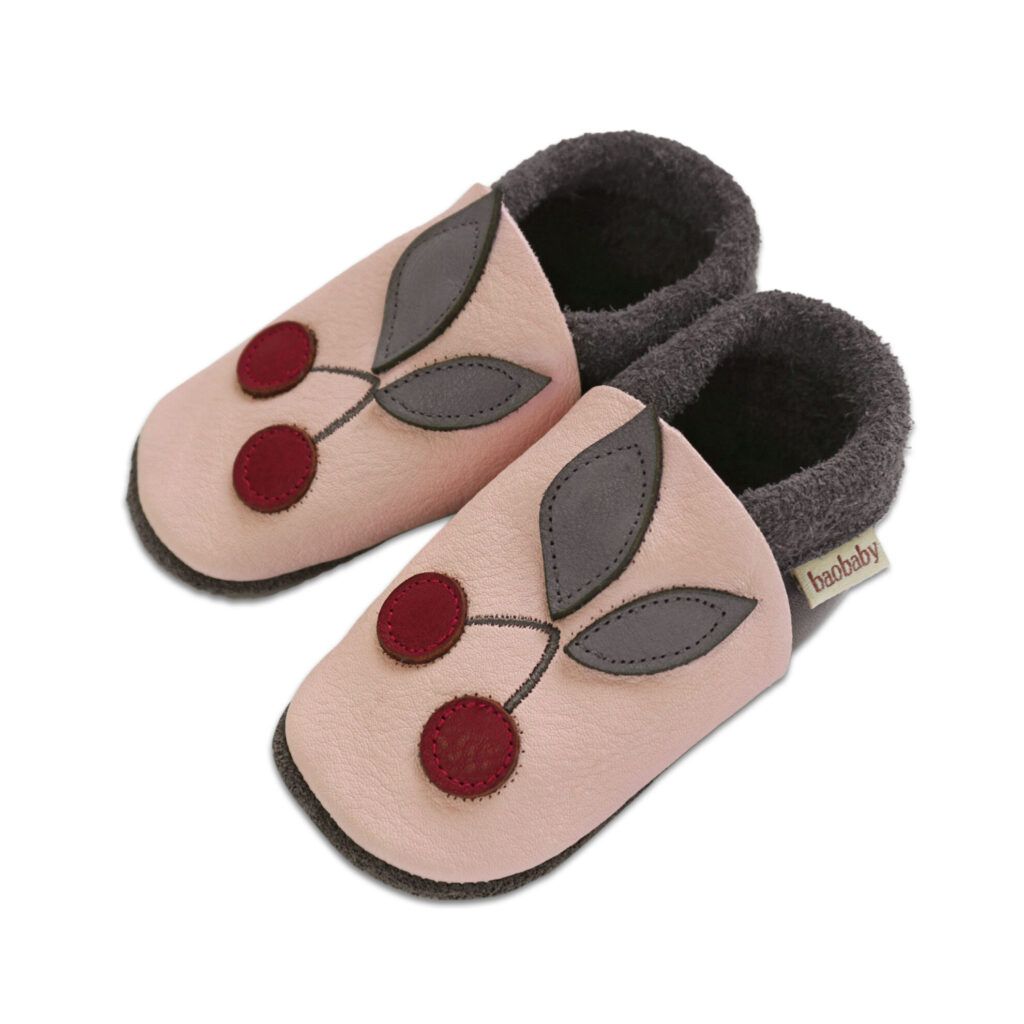 Baobaby Klassisk Babysko - Cherry Pop XXL - - MamaMilla