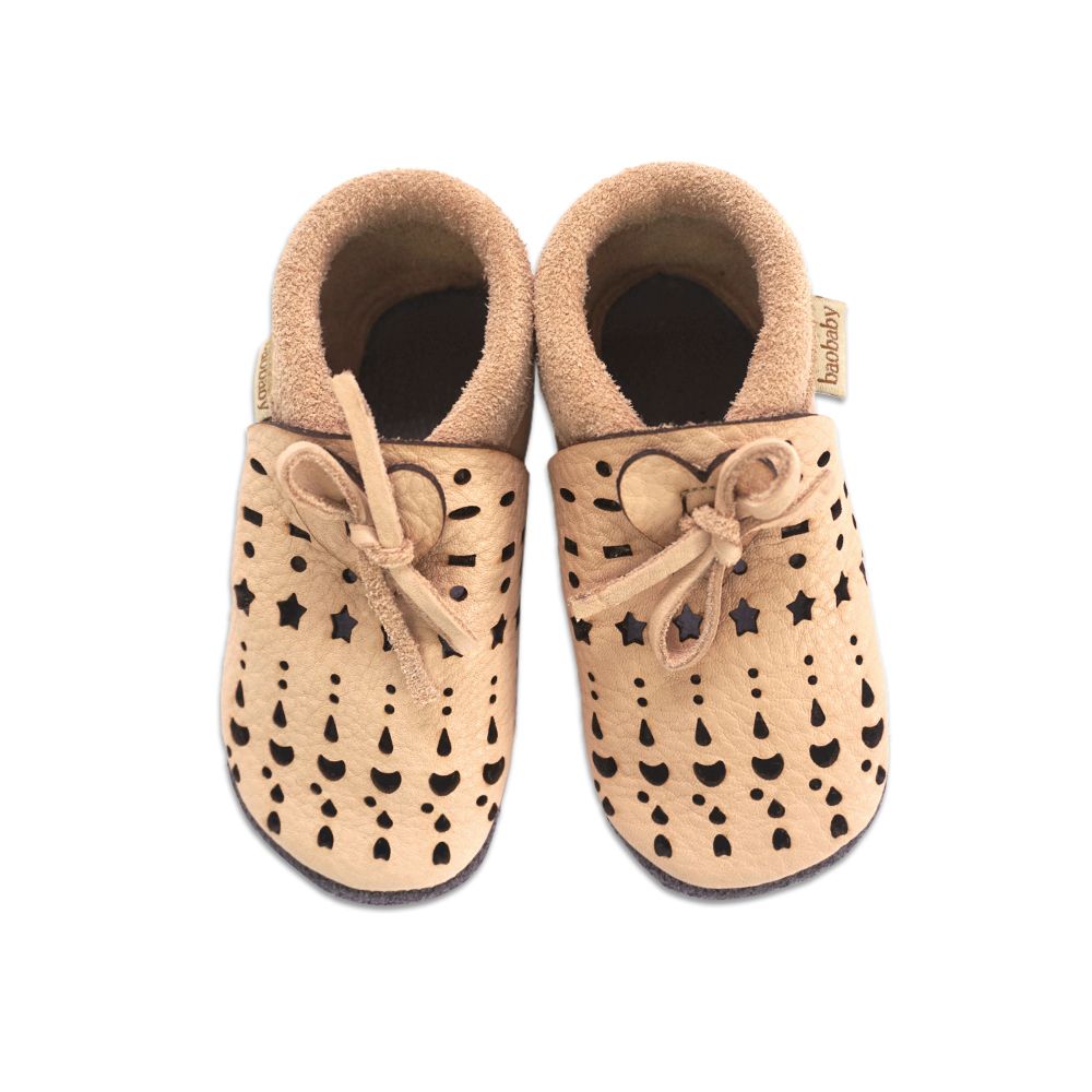 Baobaby Sandaler - Dots Powder XL - - MamaMilla