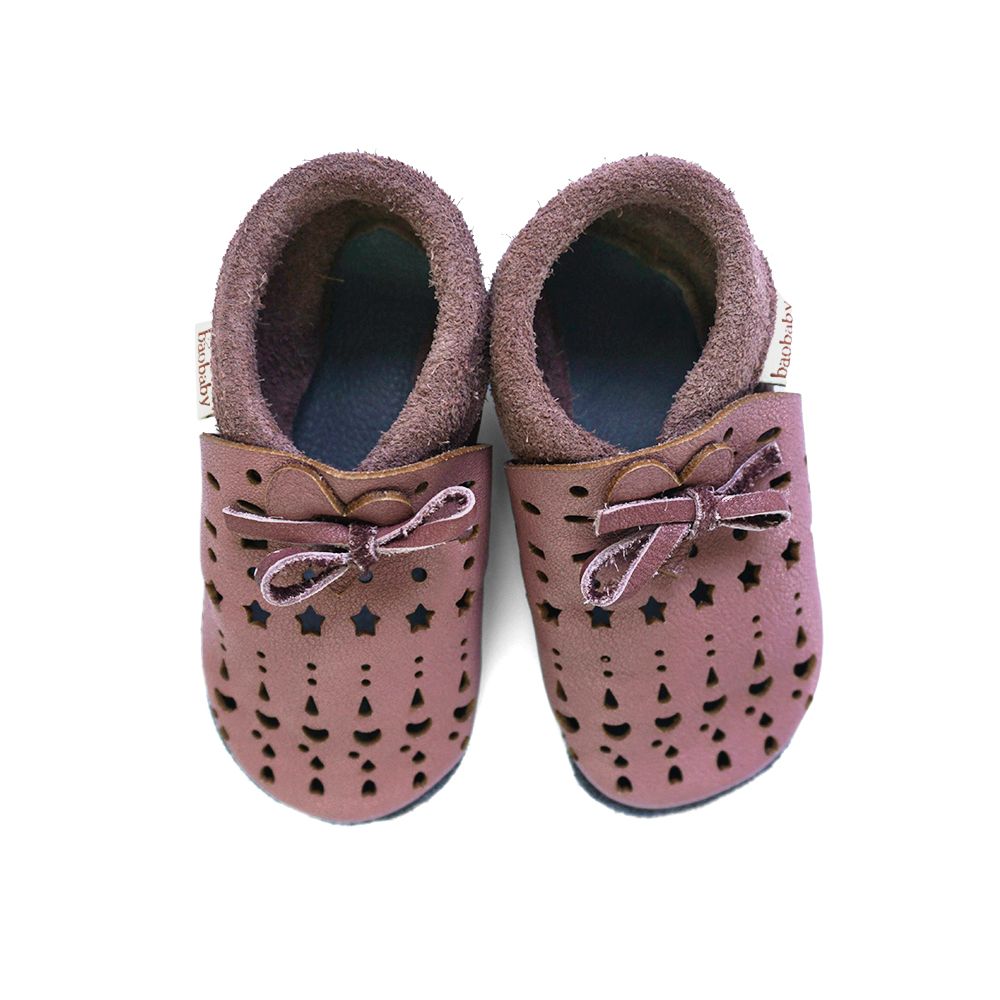 Baobaby Sandaler - Dots Grapeshake M - - MamaMilla