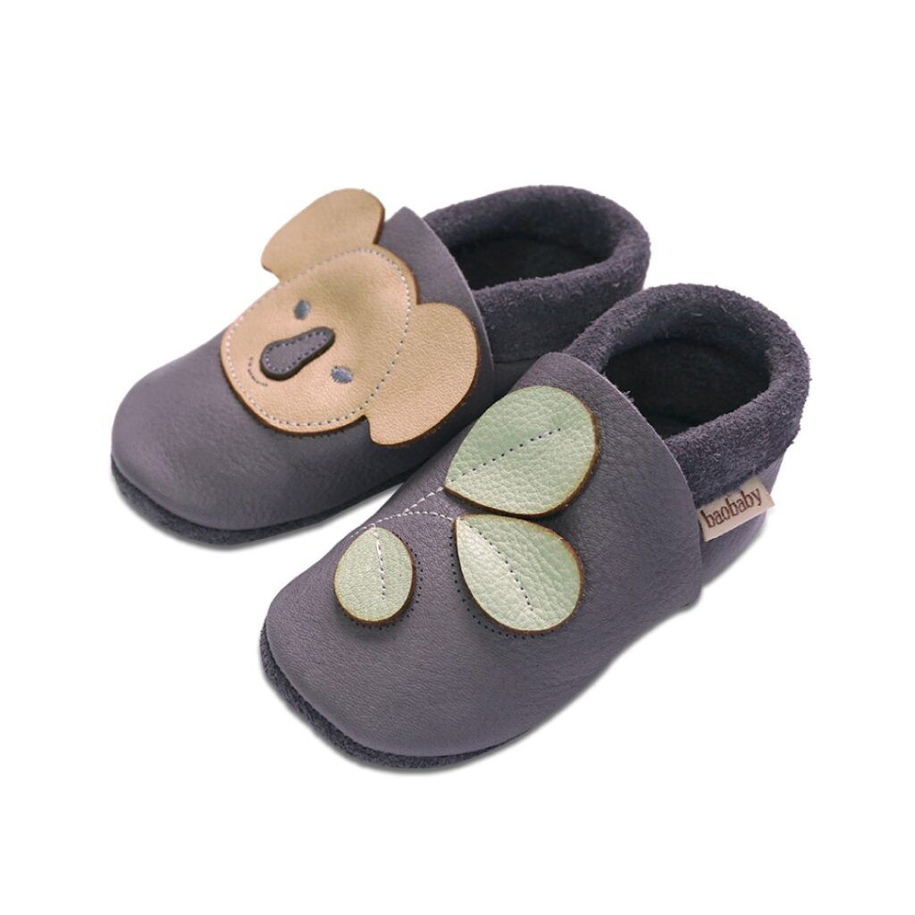 Baobaby Klassisk Babysko - Koala XXL - - MamaMilla