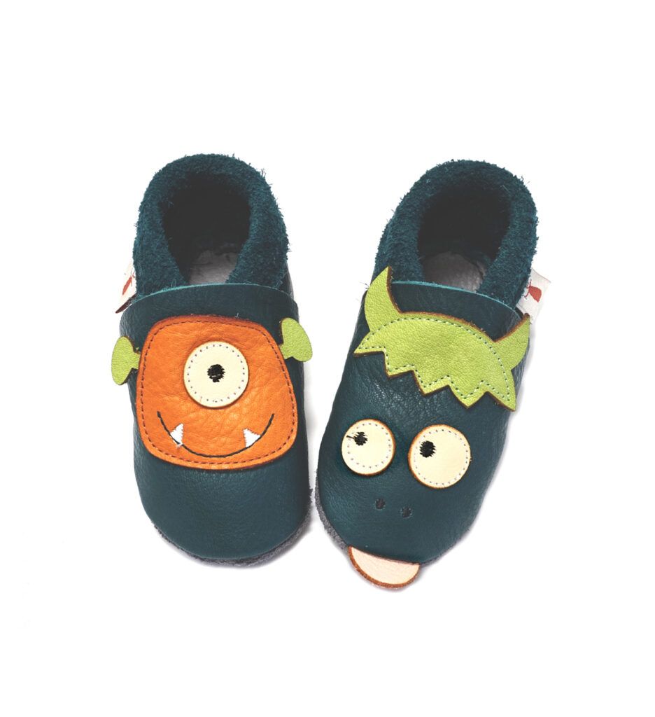 Baobaby Klassisk Babysko - Monster M - - MamaMilla