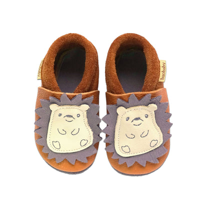 Baobaby Klassisk Babysko - Spikey Curry S - - MamaMilla
