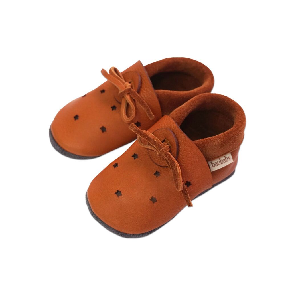Baobaby Sandaler - Stars Hazelnut XL - - MamaMilla
