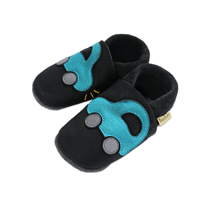 Baobaby Klassisk Babysko - Buggy Black M - - MamaMilla