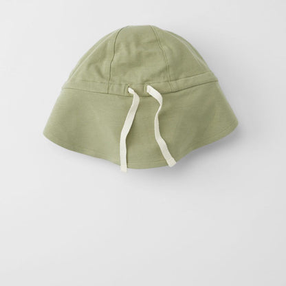 Cloby Solhat UPF 50+ Olive Green/Sandy Beach 0-6m - - MamaMilla