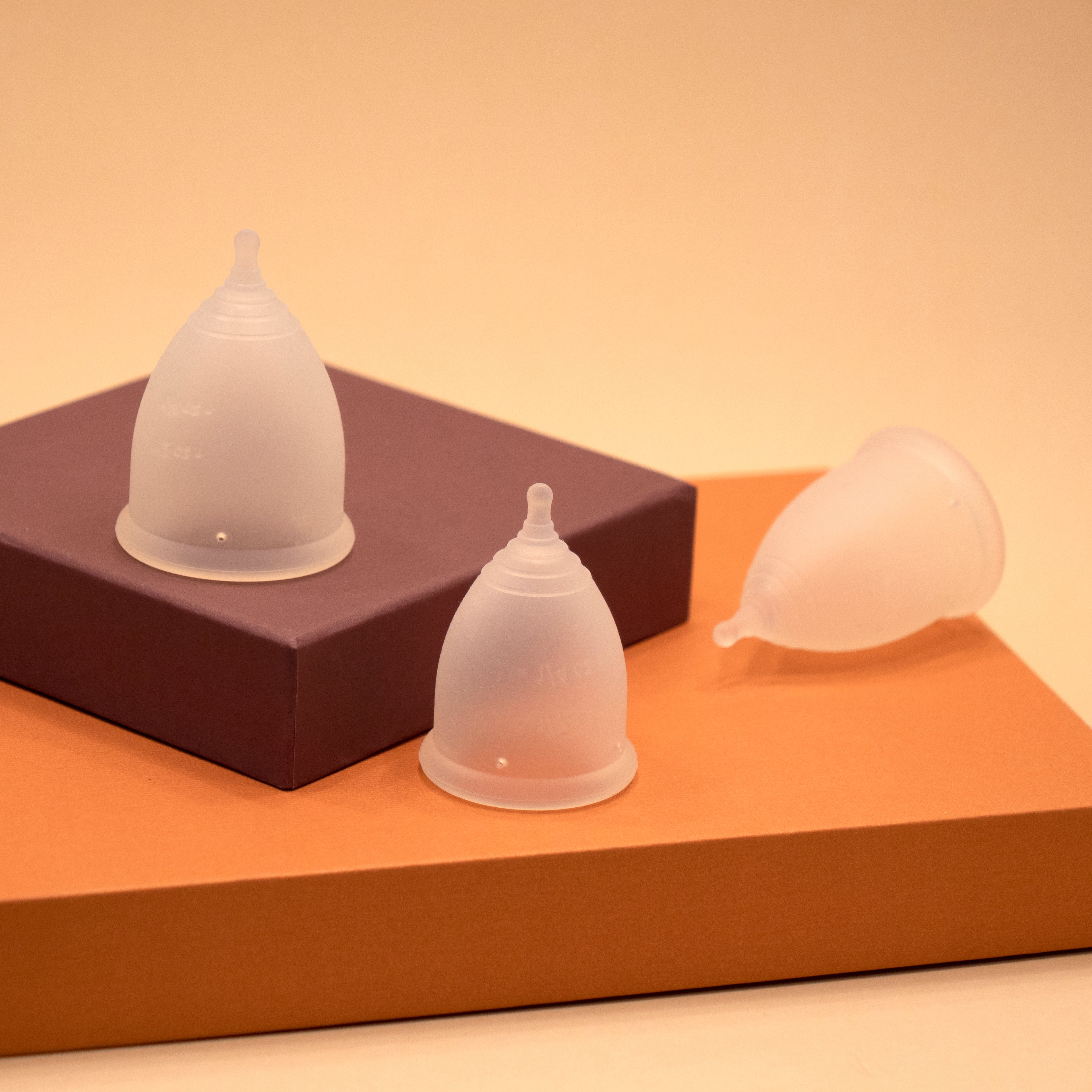 Imse Vimse Menstruationskop - 3 forskellige størrelser - Menstruationskop - MamaMilla