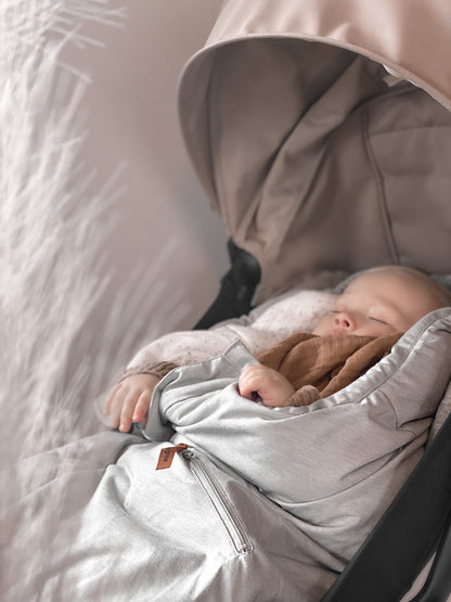 Easygrow LYNG kørepose - Grey - Kørepose - MamaMilla
