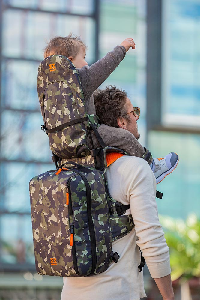 MiniMeis Rugzak voor G4 - Camo - Luiertas - MamaMilla