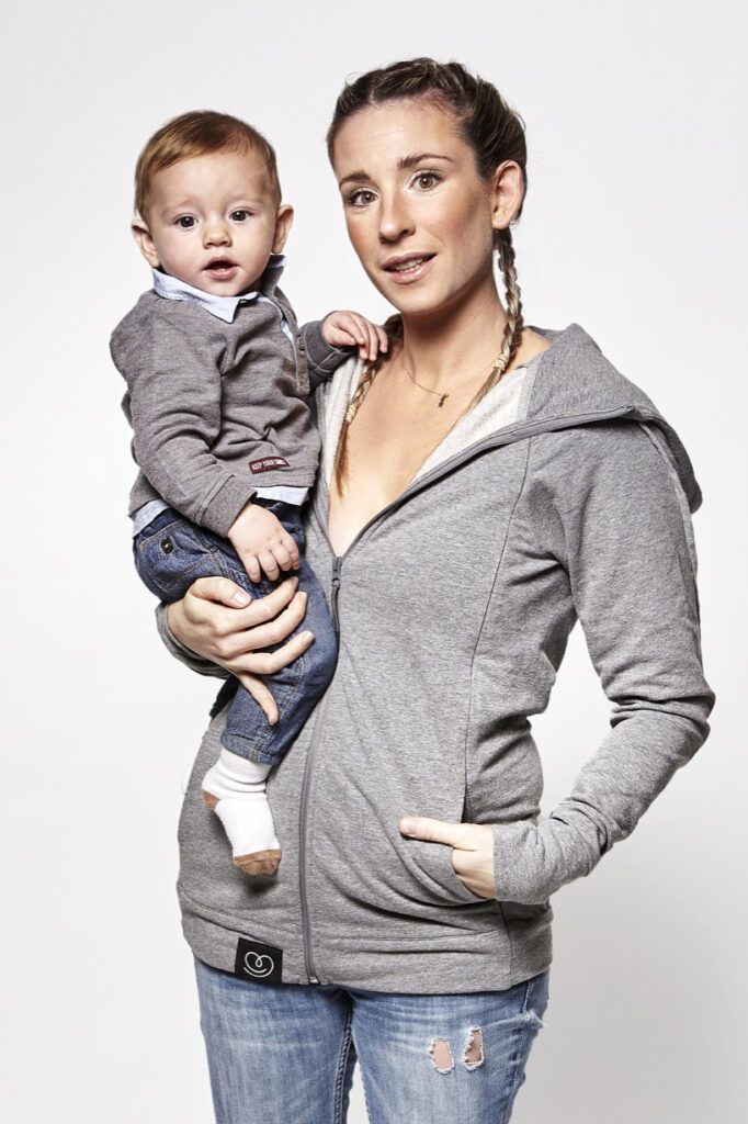Love Radius Parents Hoodie - Grey L - - MamaMilla