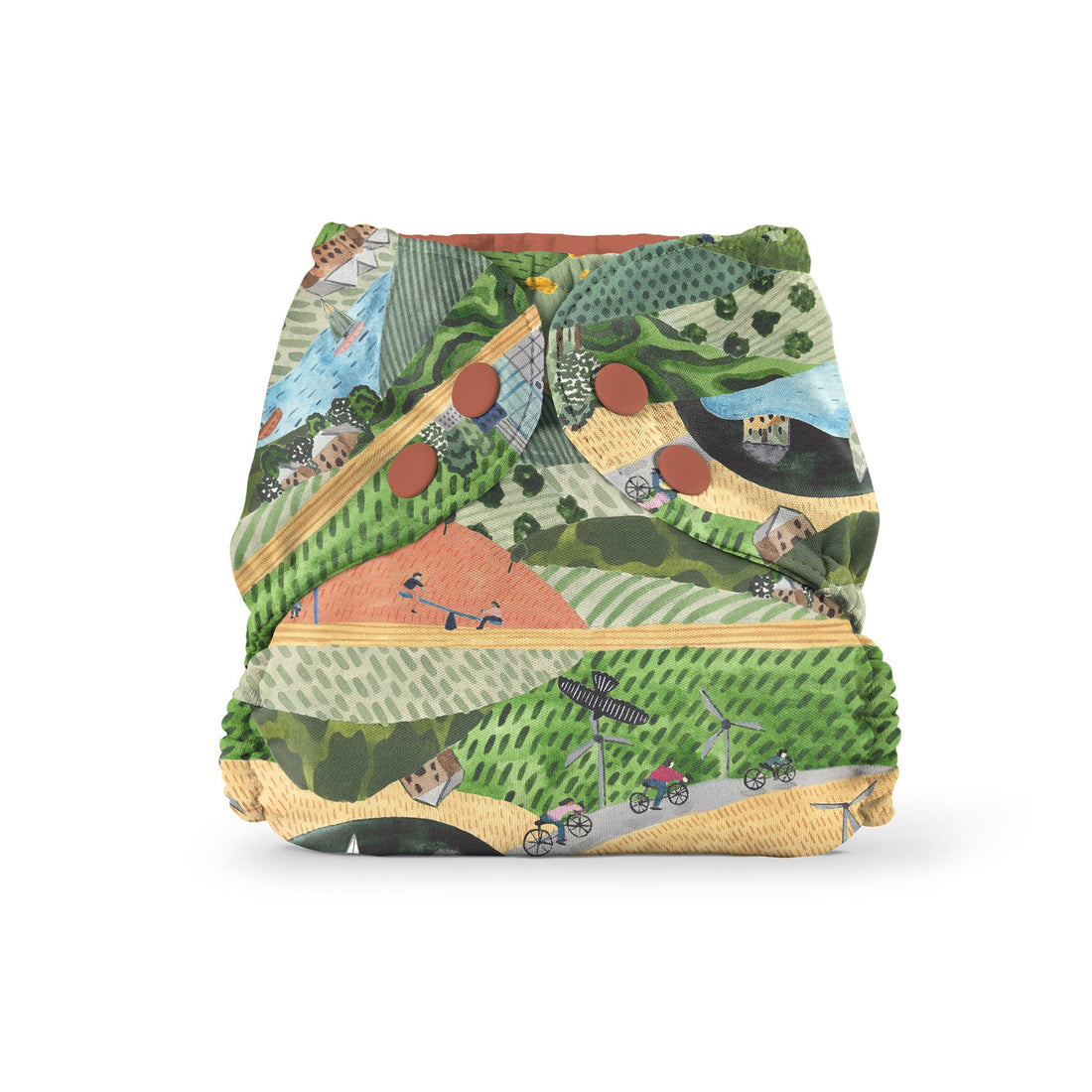 Outer (+ Swim Diaper): SBM Eco Hills / Size 1 (7-17 lbs) - - MamaMilla