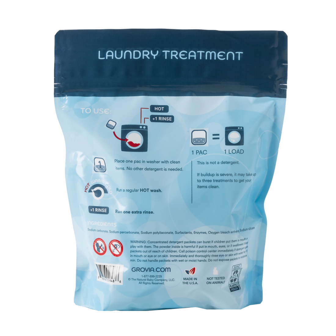 Mighty Bubbles Laundry Treatment 20-count - - MamaMilla
