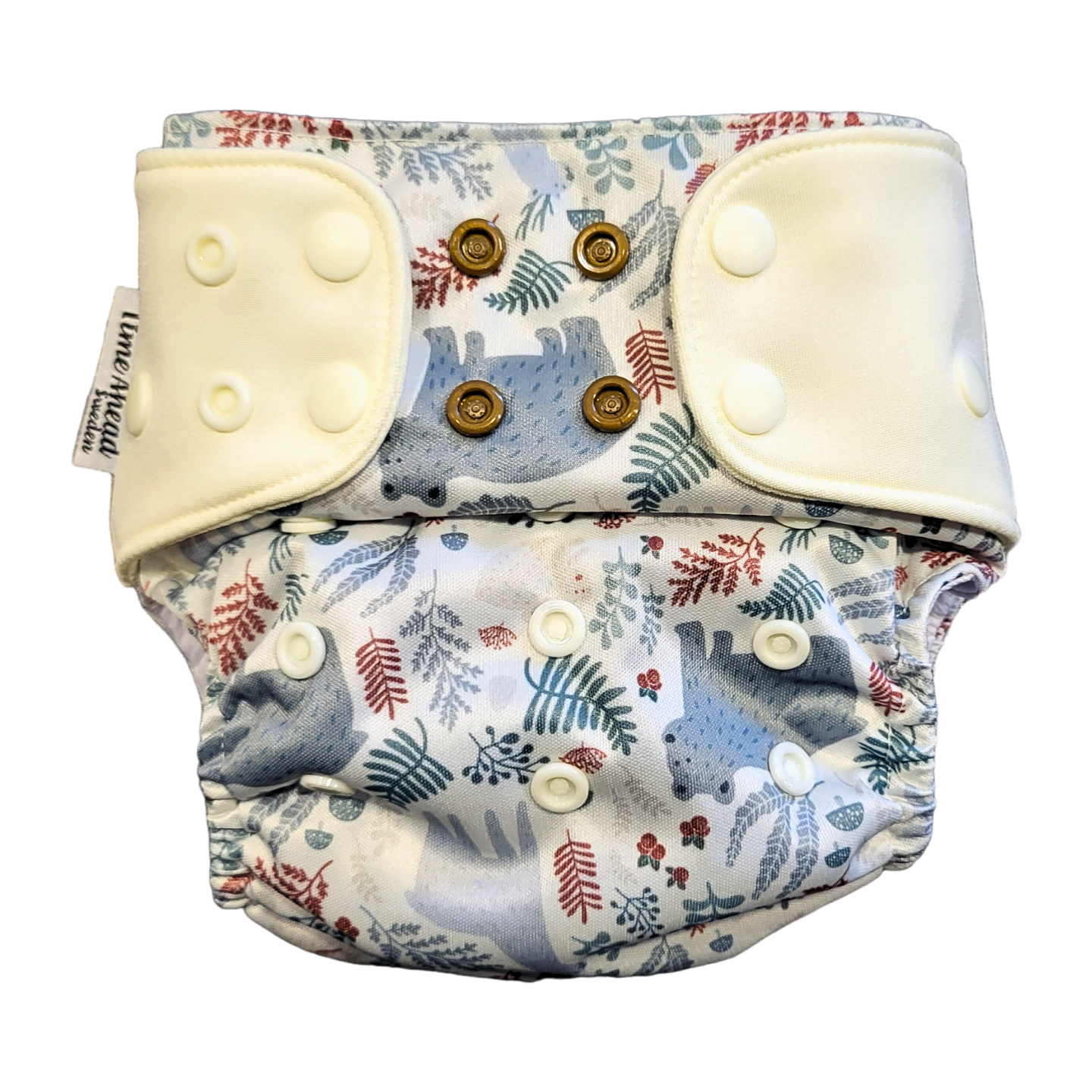 The Swedish Forest | Pocket Diaper Stretch | 5-17kg: Dalabjörn / No inserts - - MamaMilla