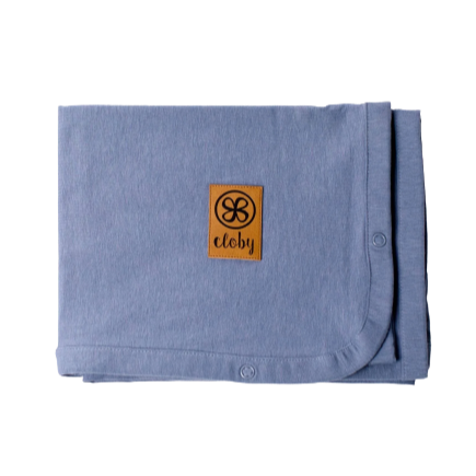 Cloby UV-tæppe med UPF 50+ - Dusty Blue - UV-tæppe - MamaMilla