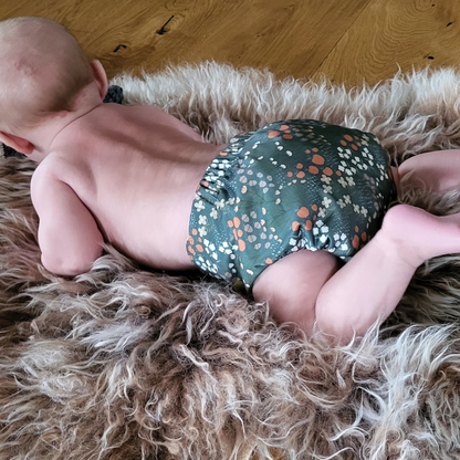 The Swedish Forest | Pocket Diaper | Slim 3-15kg: Skogssvamp / No inserts - - MamaMilla
