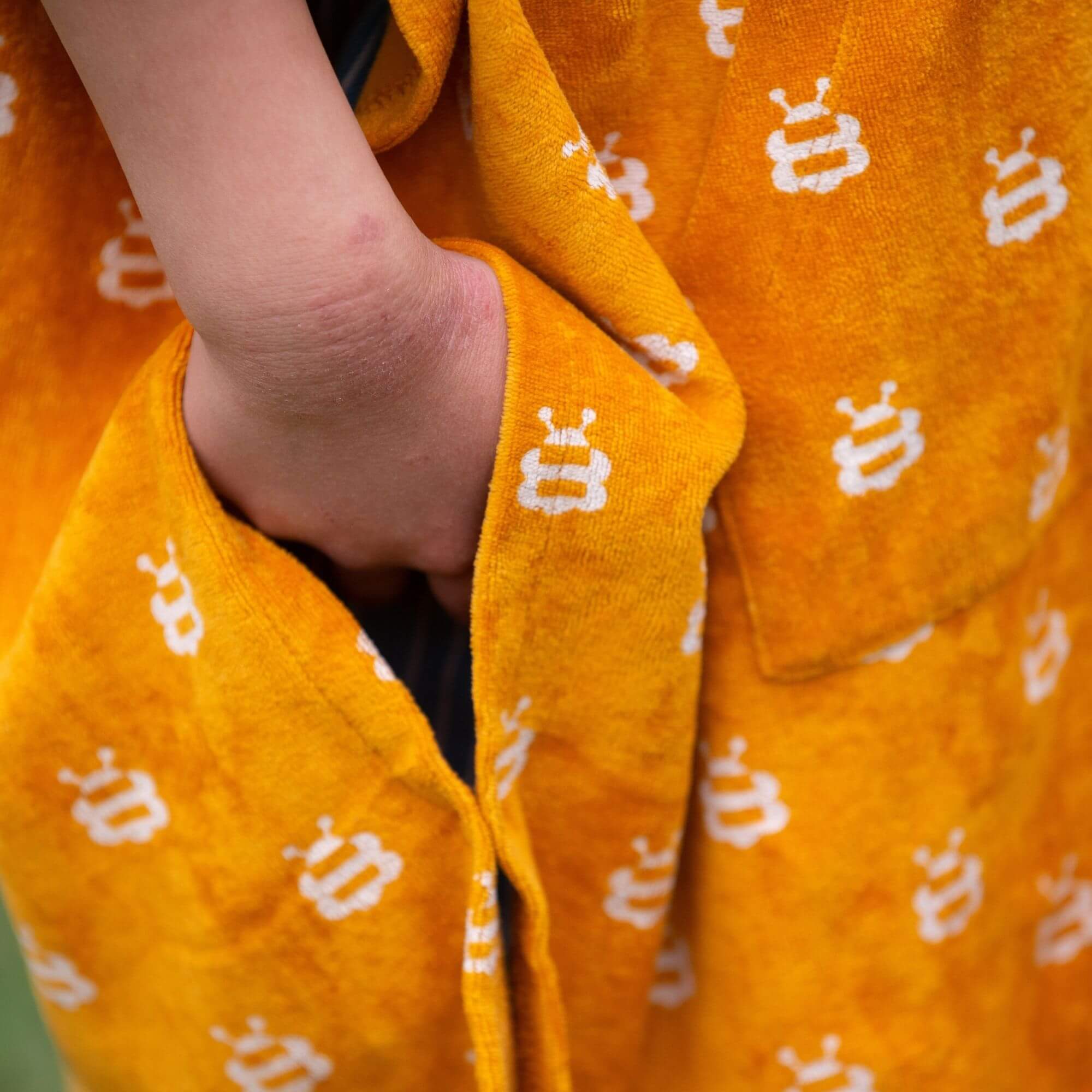Little Green Radicals Badeponcho/Strandponcho - Børn - Med Hætte - Bier
