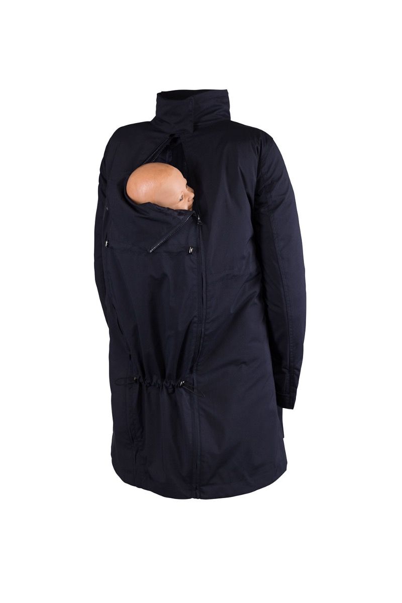 Wombat &amp; Co. KOWARI 4-in-1 Ganzjahres-Umstandsjacke/Tragejacke – Marineblau – Tragejacke – MamaMilla