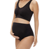 Mamalicious 2-pack biologische zwangerschapsslipjes Heal - Zwart - Zwangerschapskleding - MamaMilla