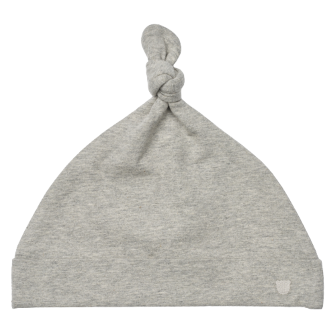 Liewood Baby Beanie Hue - Adora - Light Grey Melange - Baby hue - MamaMilla