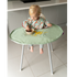 Tidy Tot Hagesmæk og Bakke - SÆT - Sage Grøntsager - Hagesmæk med ærmer - MamaMilla